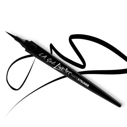 Line Art Matte Eyeliner - Intense Black