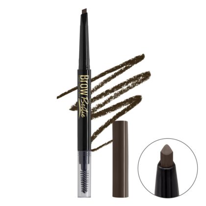 Lápiz de ceja Brow Bestie Triangular Auto Pencil - Deep Brown