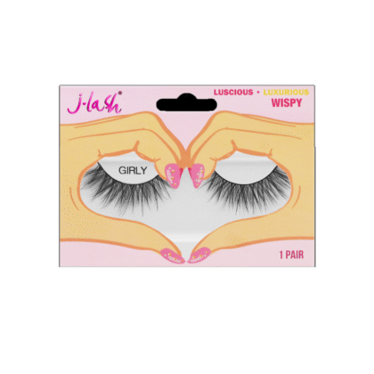 J Lash Par de Pestañas Wispy Girly