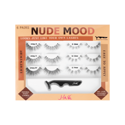 J Lash Pestañas Postizas 6 Pares Nude Mood + Aplicador
