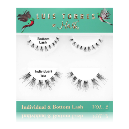 Pestañas Luis TorresVol 2 - individual & bottom lashes