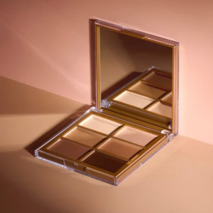Snatchural Cream Blend Highlight & Contour Palette "Bronze"