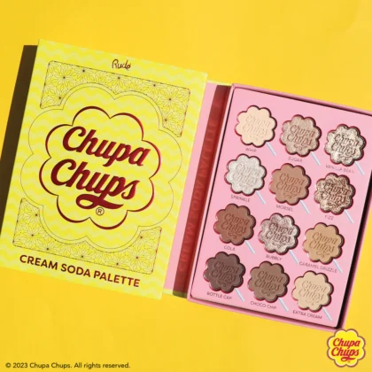 Chupa Chups Cream Soda 12 Color Palette - Rude Cosmetics