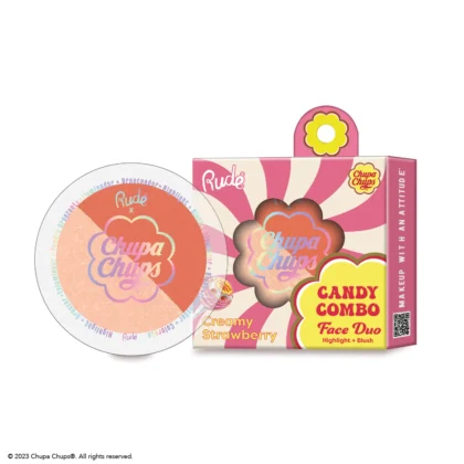 Chupa Chups Candy Combo Face Duo - Creamy Strawberry