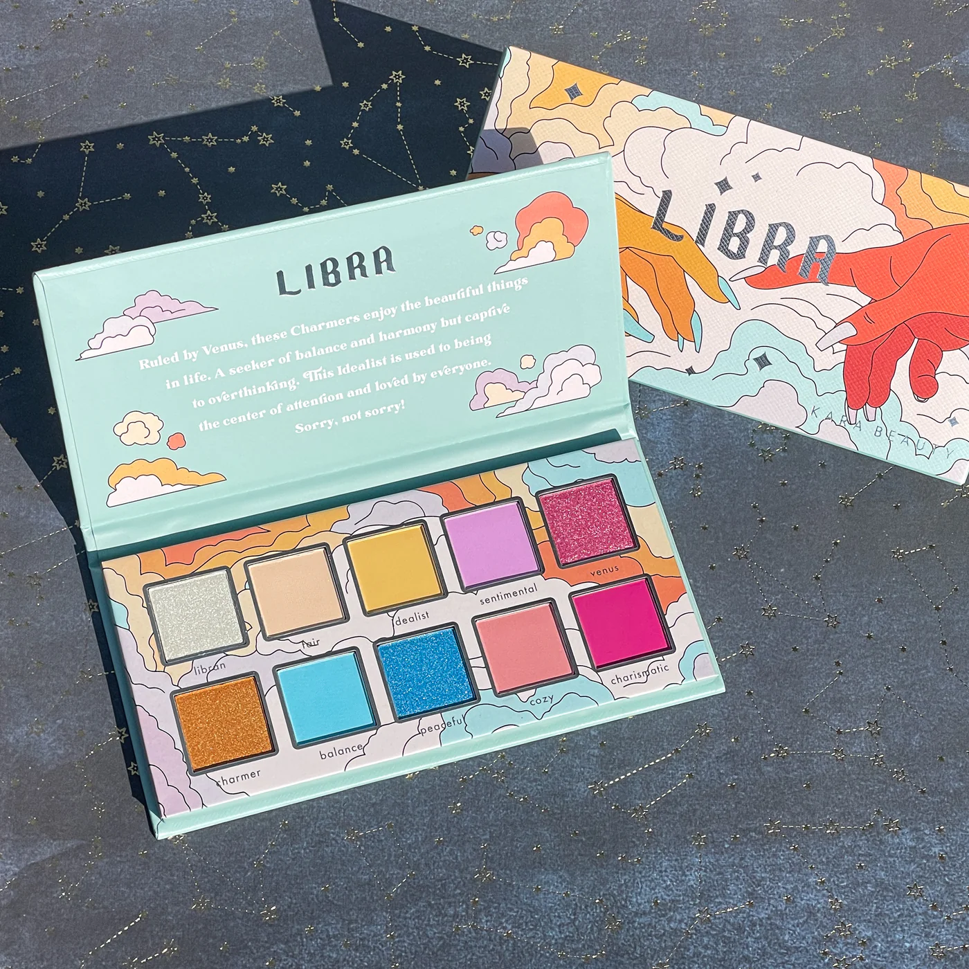Kara Beauty - Paleta de sombras "Libra" - Imagen 2