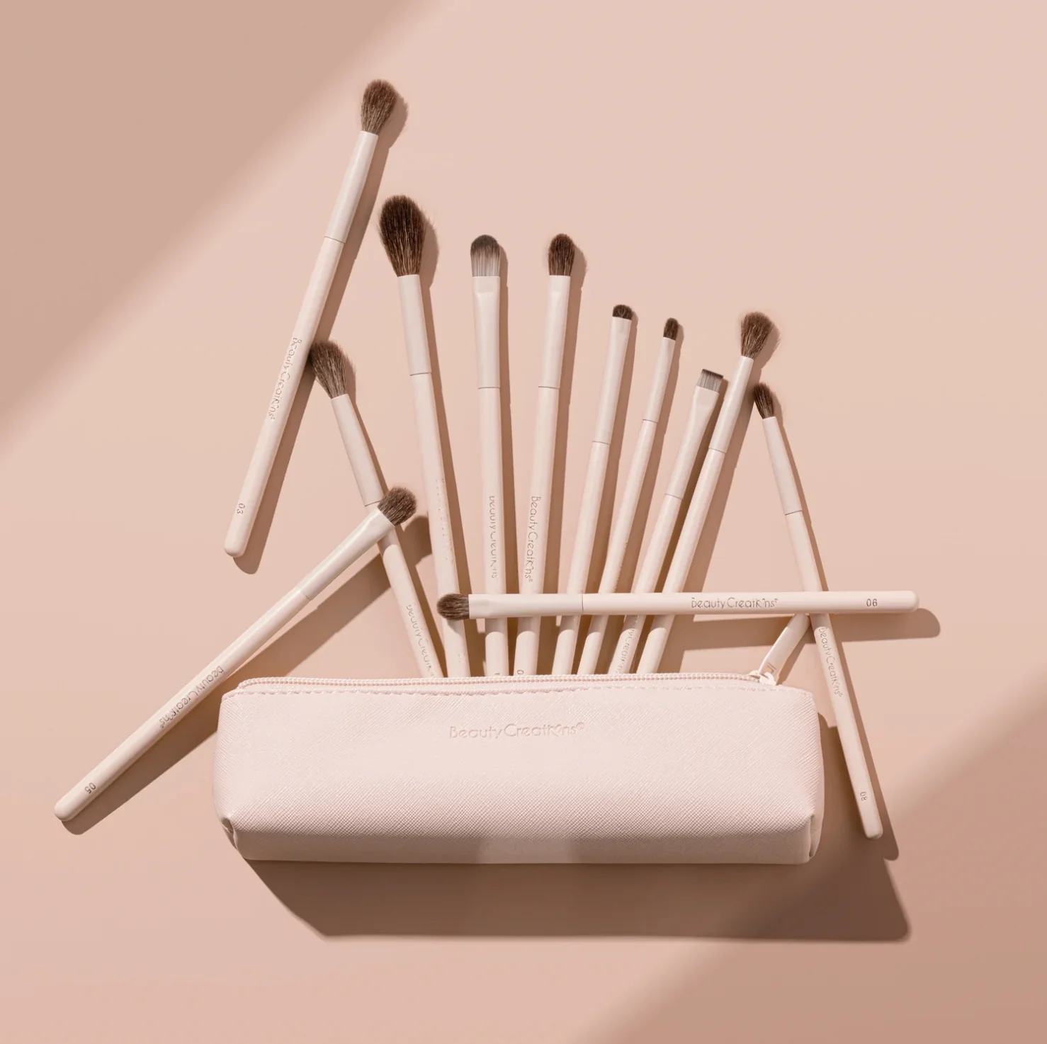 Nudex 12 piece Eye Brush Set - Beauty Creations