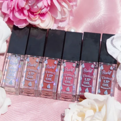 Lip Oil Massage Tinted & Plumping Lip Oil Rude