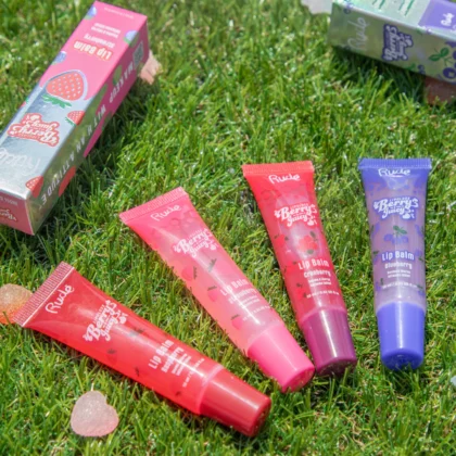 Berry Juicy Lip Balm Gloss Sabores Rude