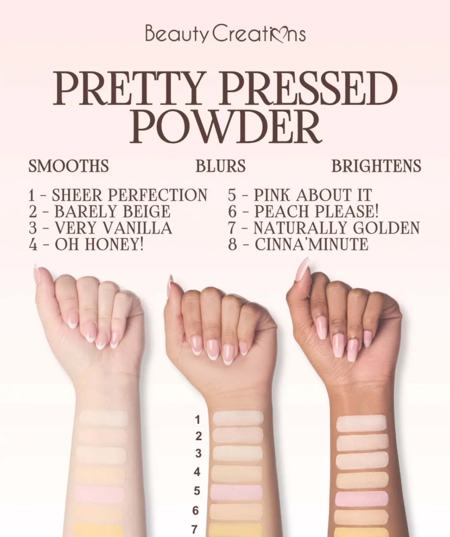 Pretty Pressed Setting Powder Beauty Creations - Imagen 2