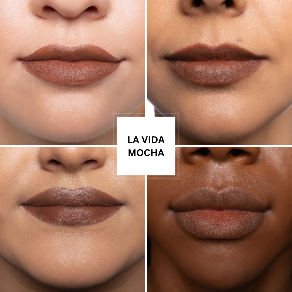 Wooden Lip Pencil 6 Piece Set (Brown Tones) – Beauty Creations - Imagen 2